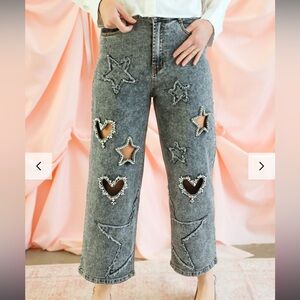 Rhinestone Jeans
